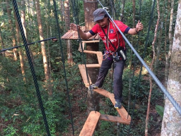 SkyTrex Rainforest Adventure Experience in Melaka